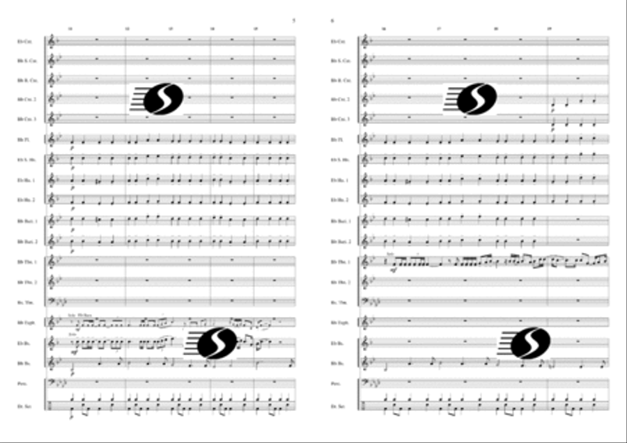 Bui-Doi Brass Band scores gallery preview page 3