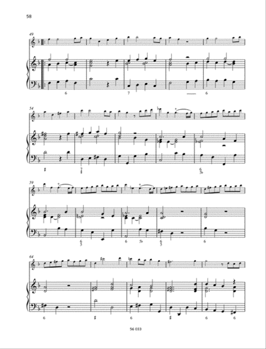 Sonata D minor, TWV 41:d4 Alto Recorder scores gallery preview page 5