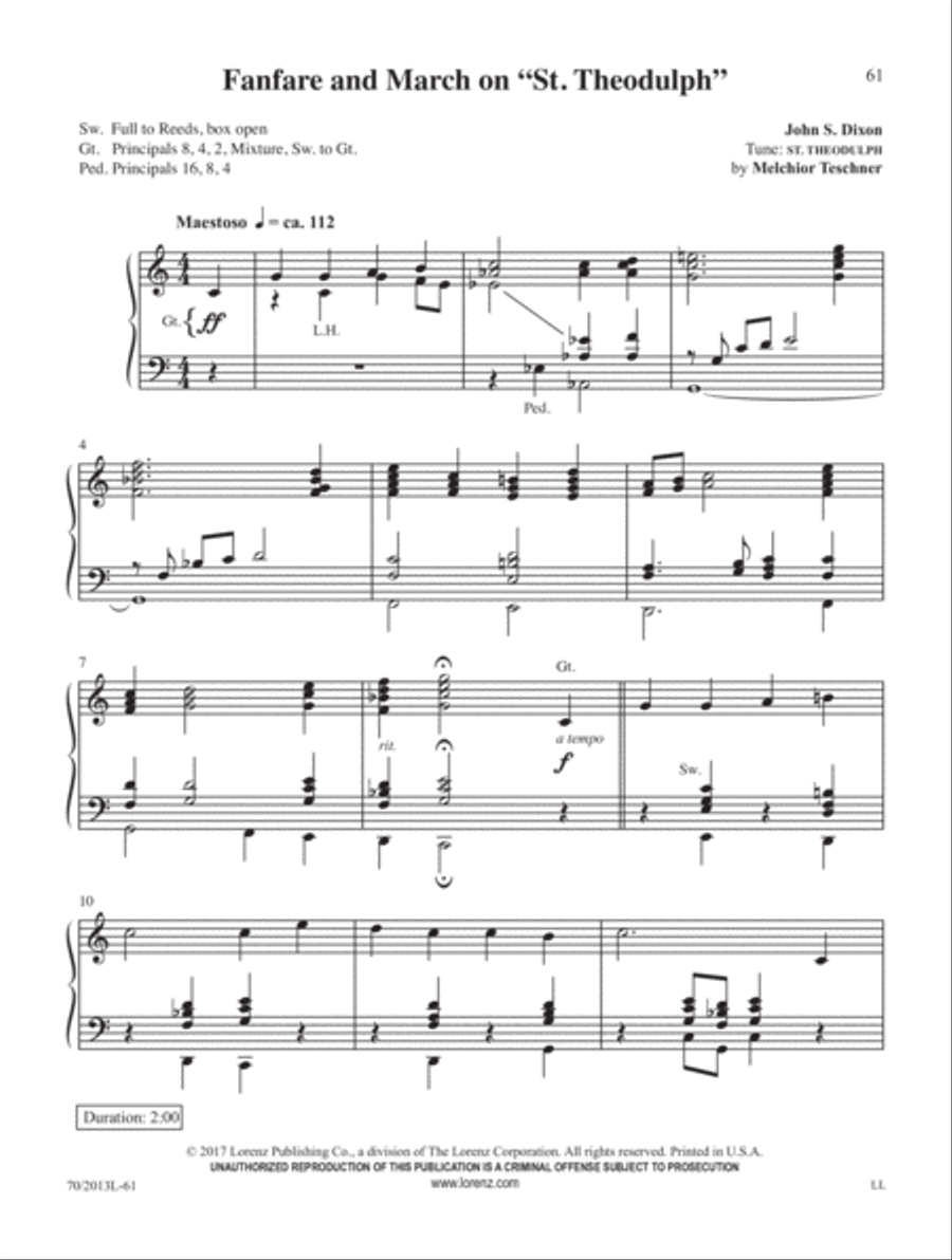 The Complete Organist, Vol. 2 Organ Solo scores gallery preview page 22