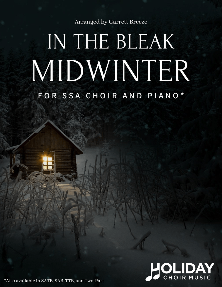 In the Bleak Midwinter (SSA) SSA scores gallery preview page 1