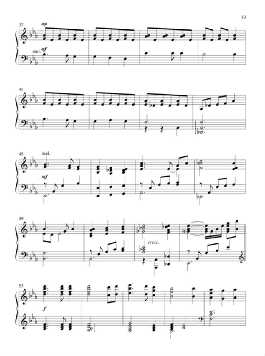 The King of Love Piano Solo scores gallery preview page 12