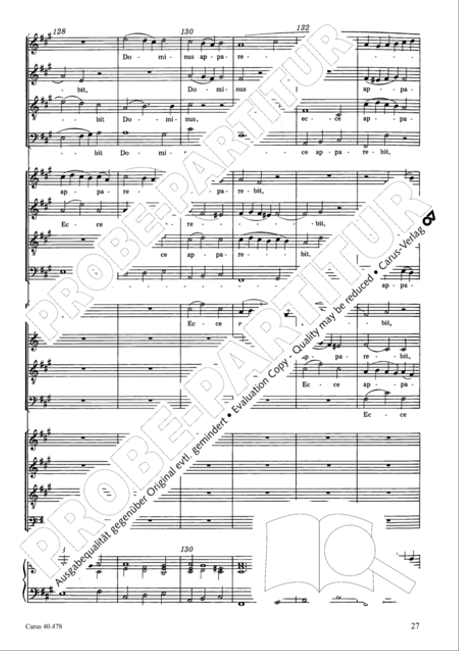 Hora est 4-Part scores gallery preview page 28