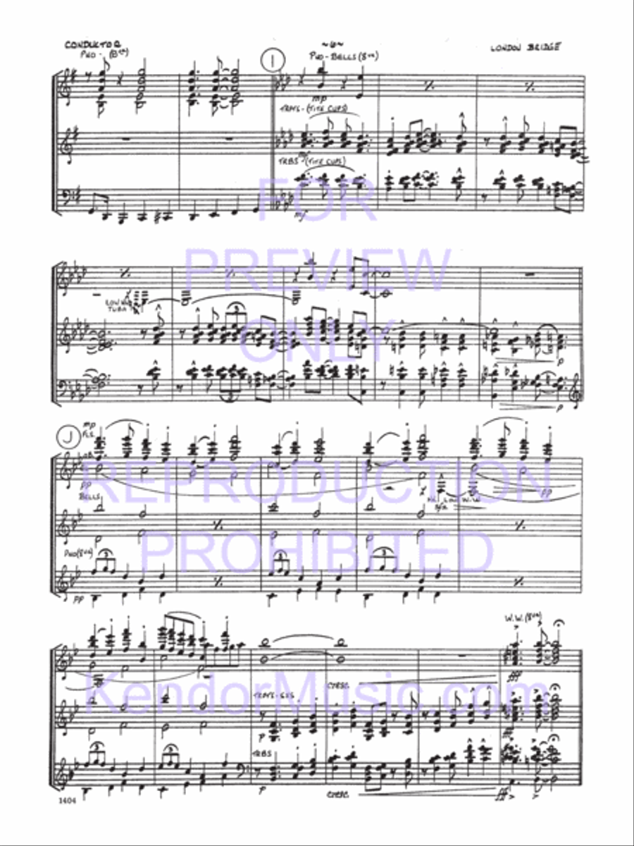 London Bridge Jazz Ensemble scores gallery preview page 7