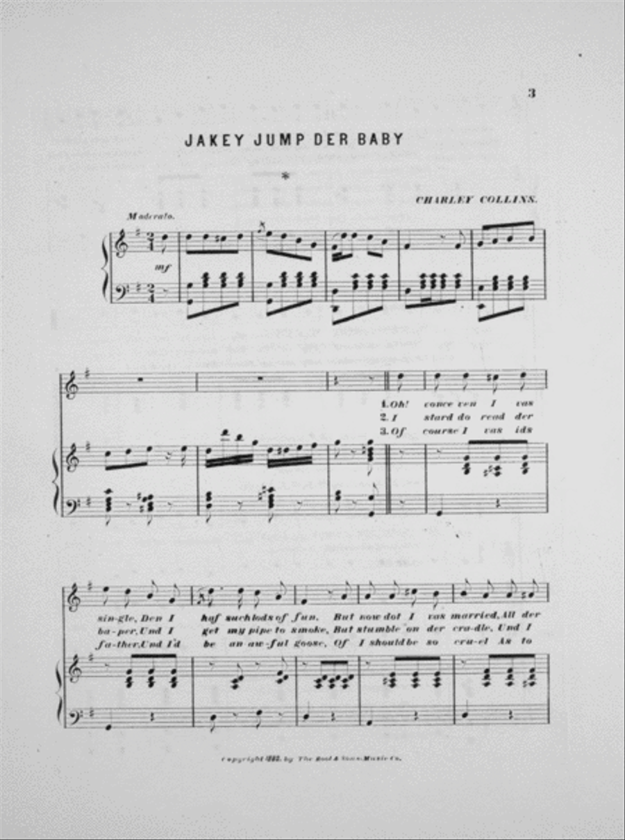 Jakey Jump the Baby Voice scores gallery preview page 3