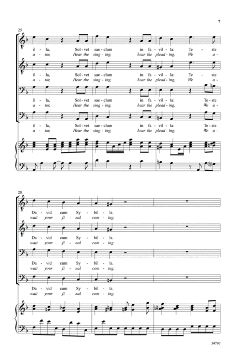 Dies Irae (from Requiem) Dies Irae (from Requiem) TTBB scores gallery preview page 6