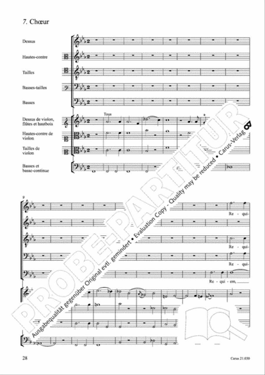 De profundis Men's Choir scores gallery preview page 29