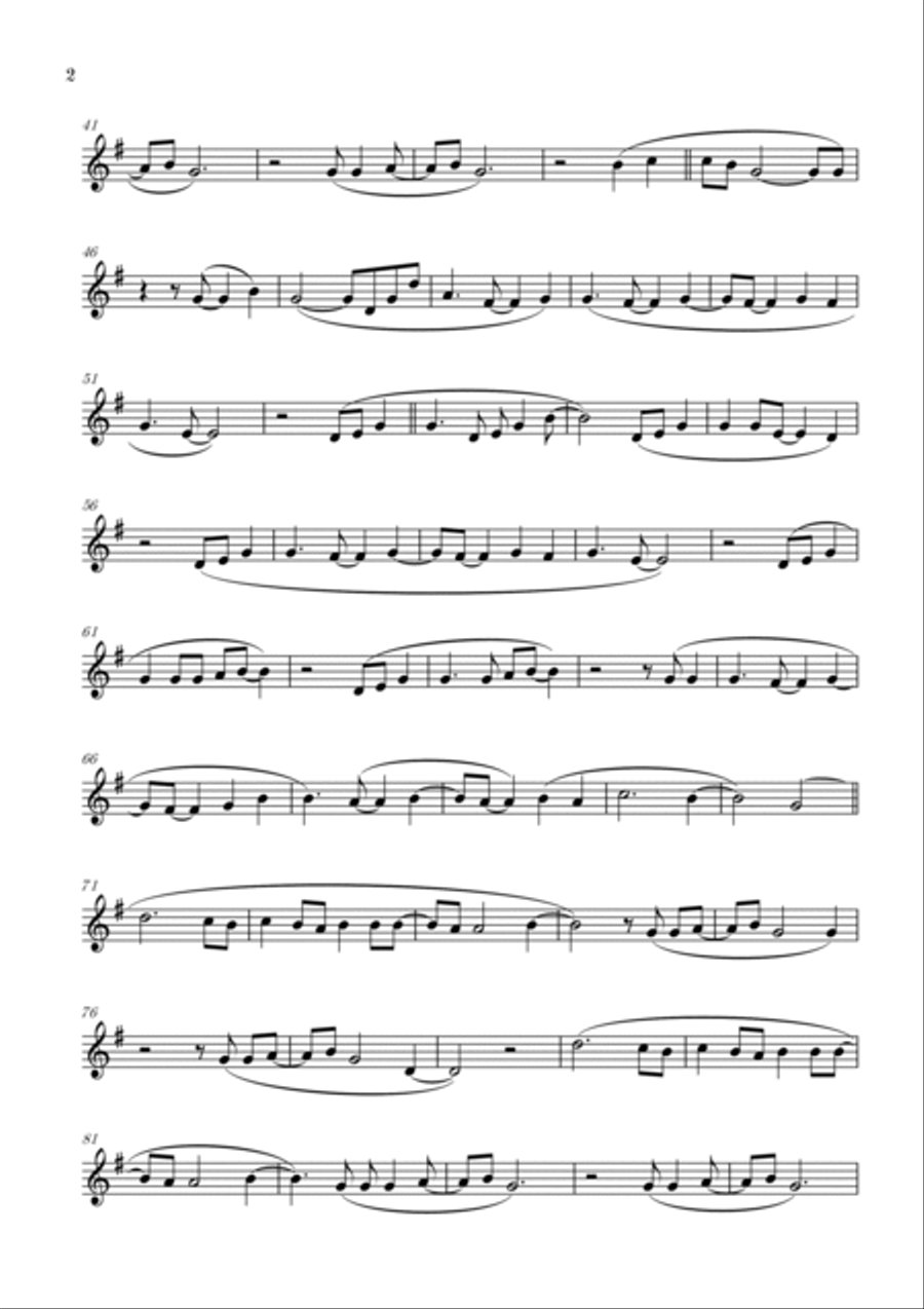 Easy On Me Oboe Solo scores gallery preview page 2