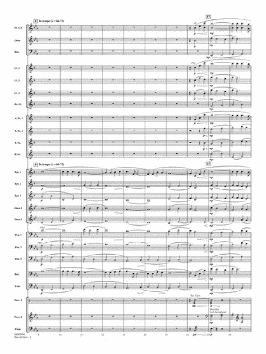 Benediction Concert Band scores gallery preview page 6