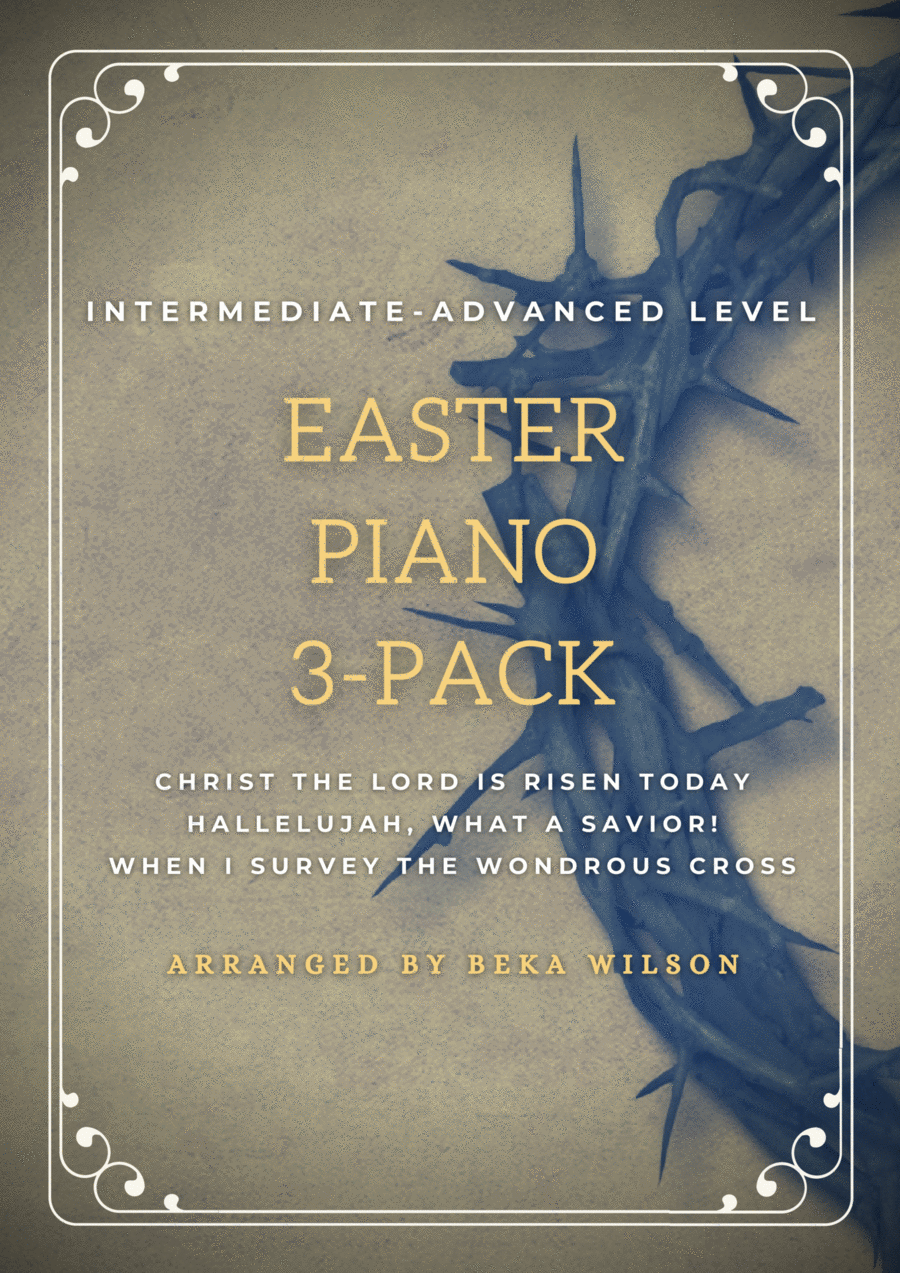 Easter Hymn Piano 3-Pack Piano Solo scores gallery preview page 1