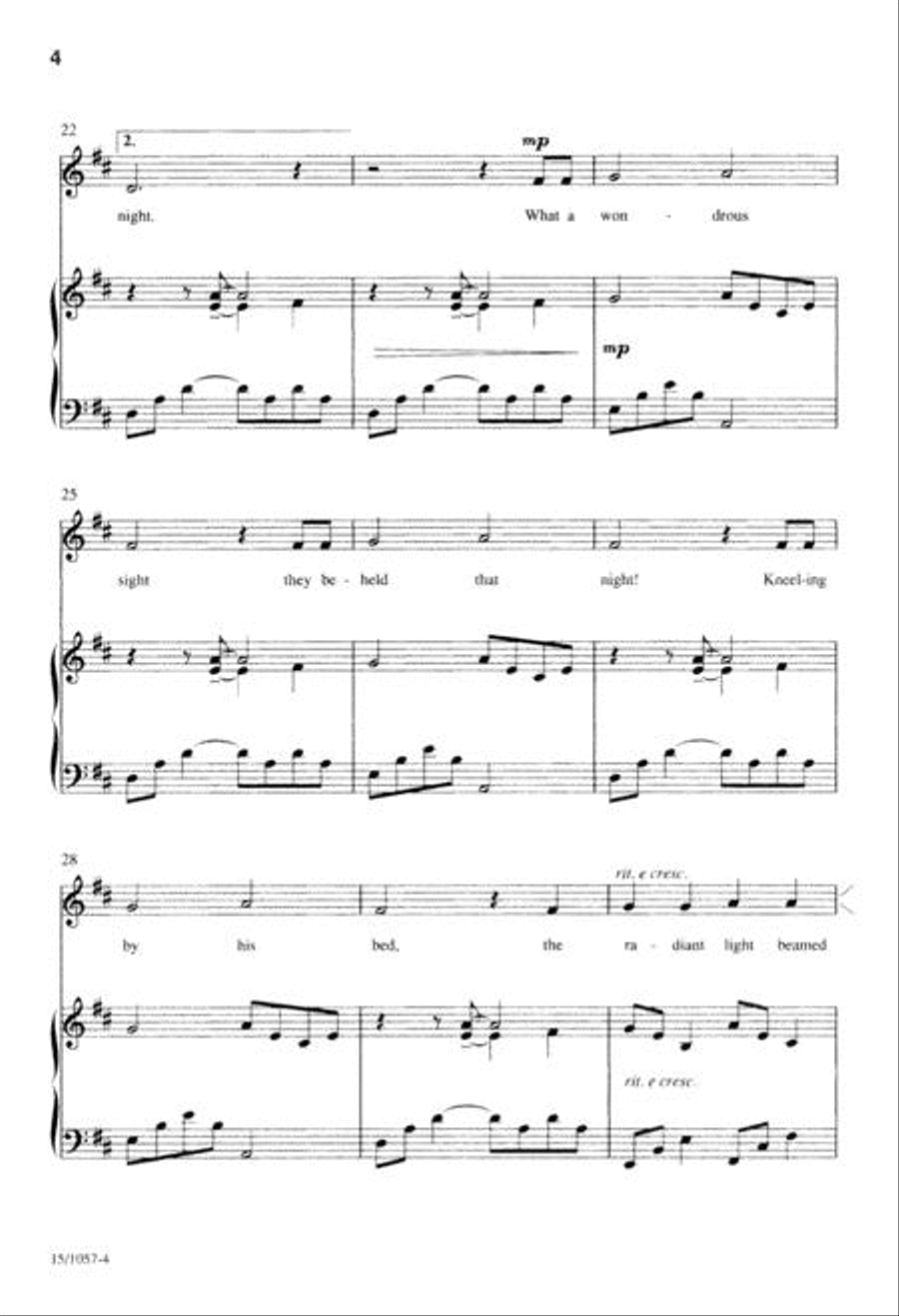 Born for Us That Christmas Night 2-Part scores gallery preview page 4