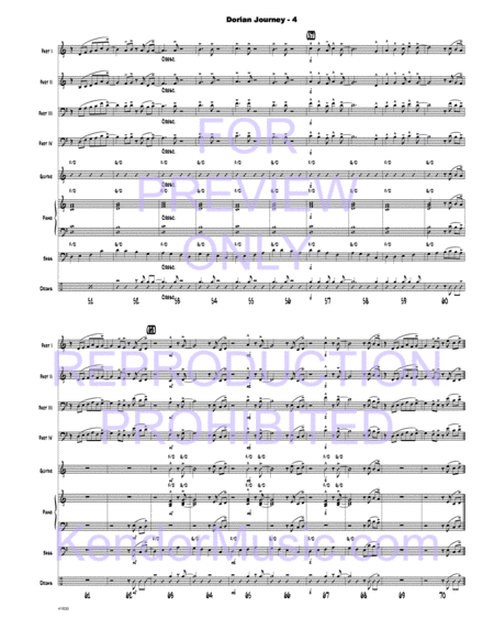 Dorian Journey (Full Score)