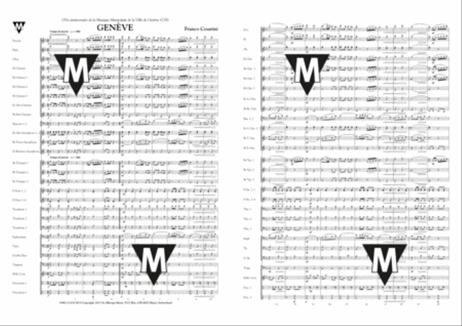 Genève Genève Concert Band scores gallery preview page 2
