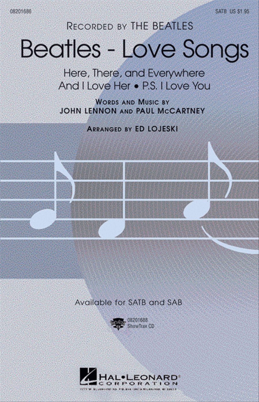 Beatles – Love Songs 4-Part scores gallery preview page 1