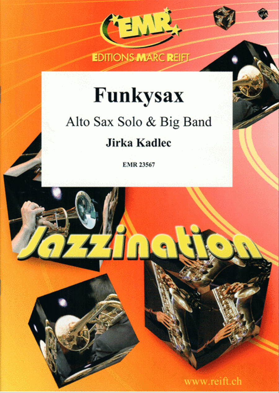 Funkysax Big Band scores gallery preview page 1