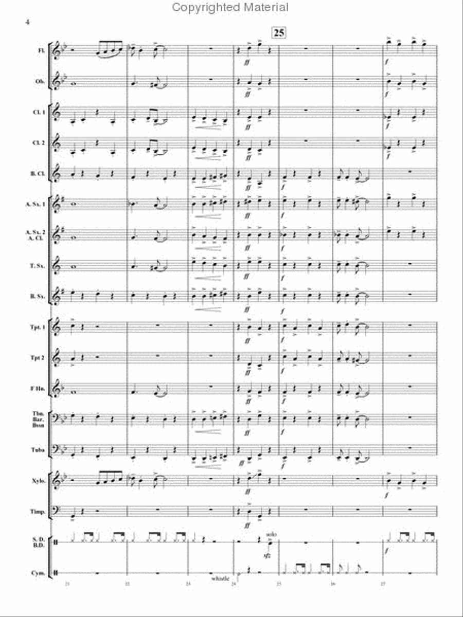 Jazzoo Concert Band - Sheet Music page 4