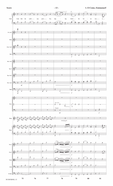 A Child, A King - Full Score (Digital Download)