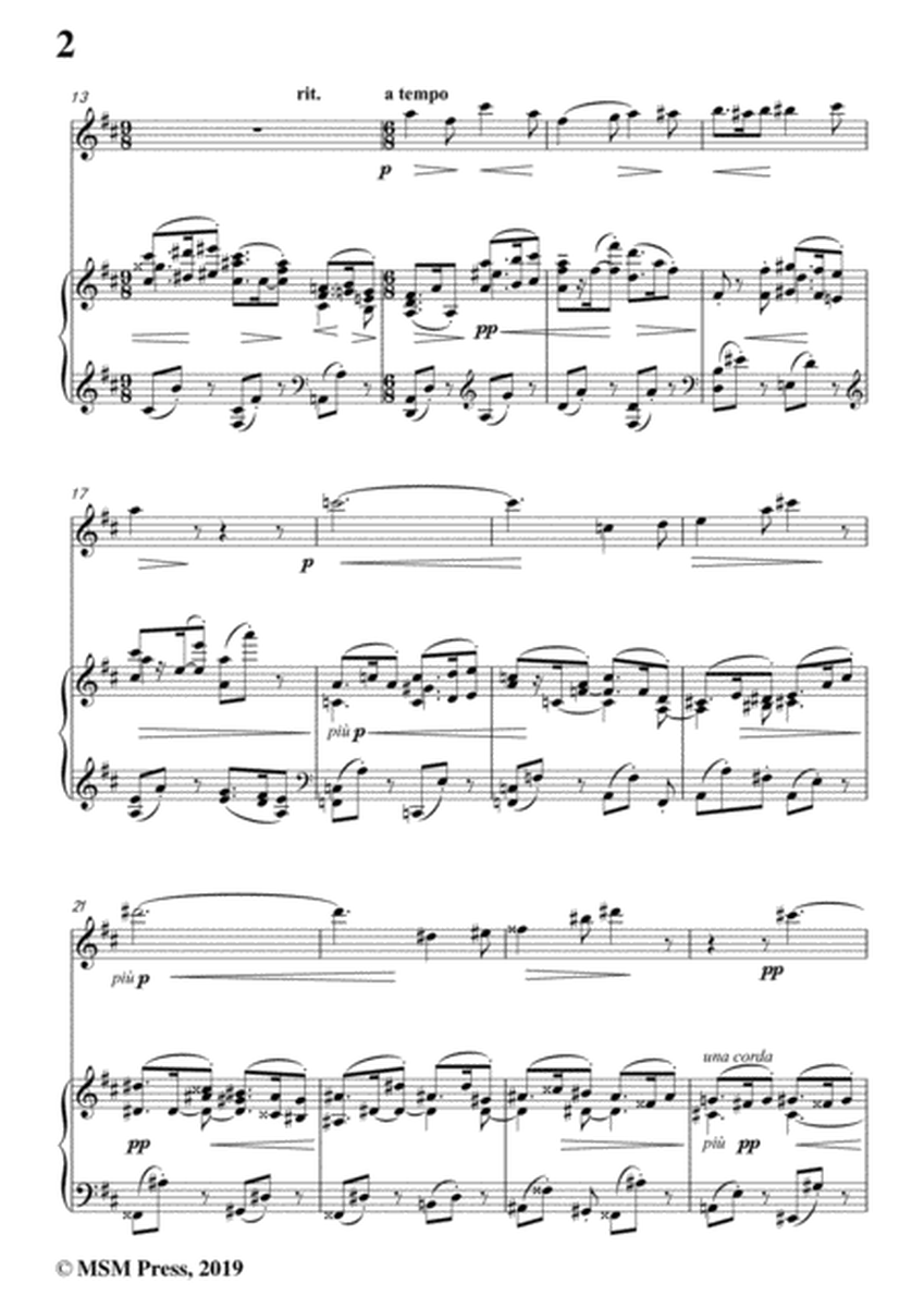 Reger-Wiegenlied,for Flute and Piano image number null