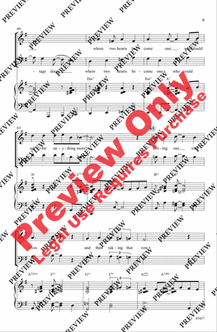 Swingin' with the Gershwins! 3-Part scores gallery preview page 9