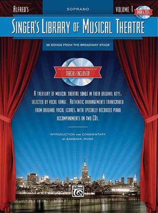 Book cover for Singer's Library of Musical Theatre - Vol. 1