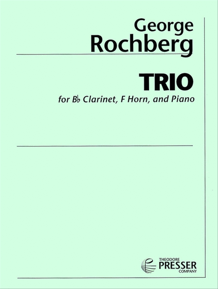 Trio Chamber Music scores gallery preview page 1