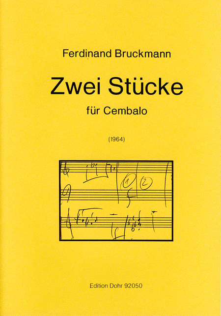 Zwei Stücke für Cembalo (1964)