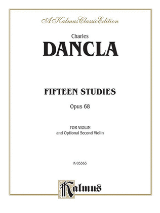 Book cover for Fifteen Studies, Op. 68