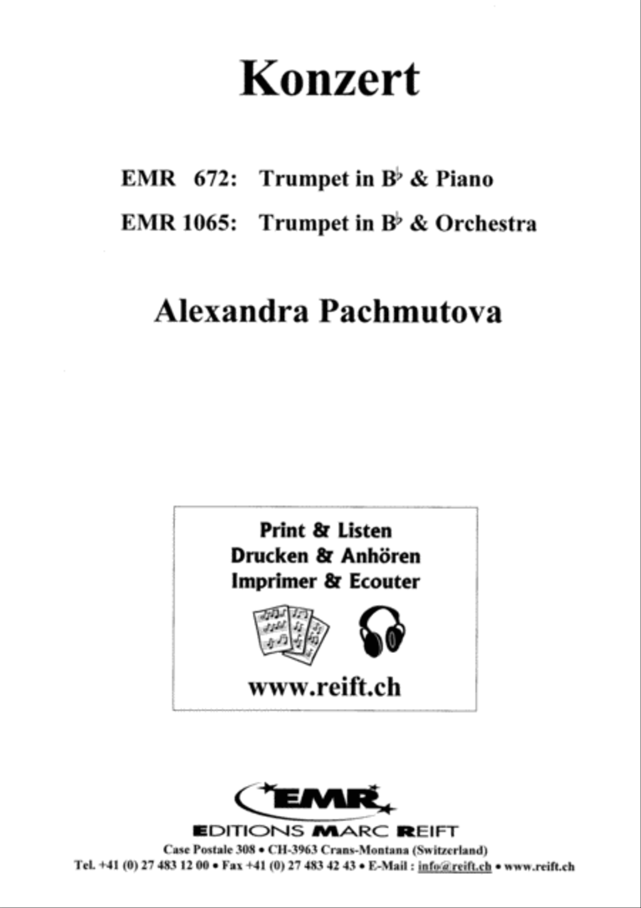 Konzert Trumpet Solo scores gallery preview page 2