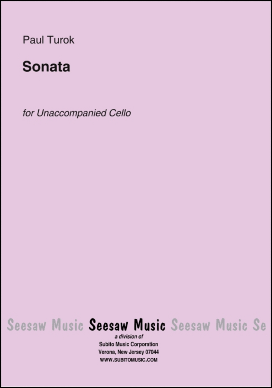 Sonata for Violoncello