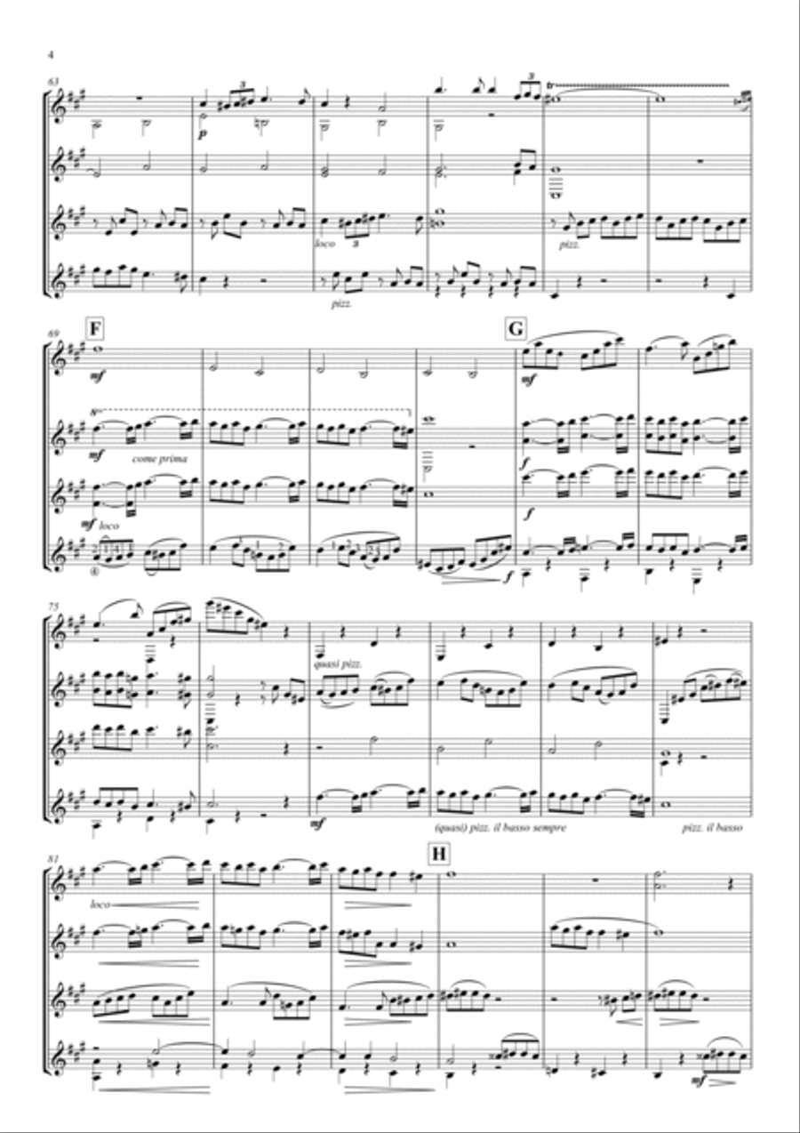 Pavane Chamber Music scores gallery preview page 4