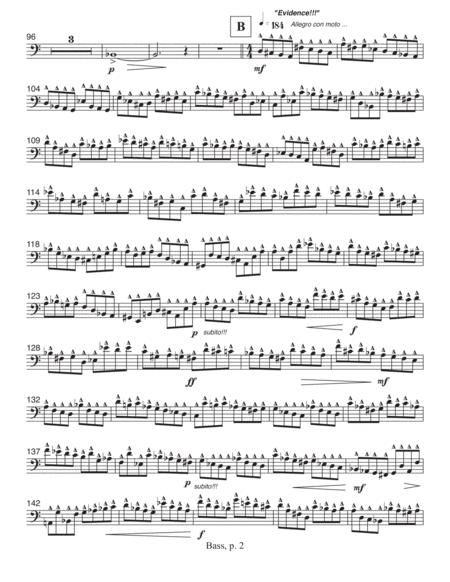 Concerto for Orchestra, opus 111 (2005) Contrabass part