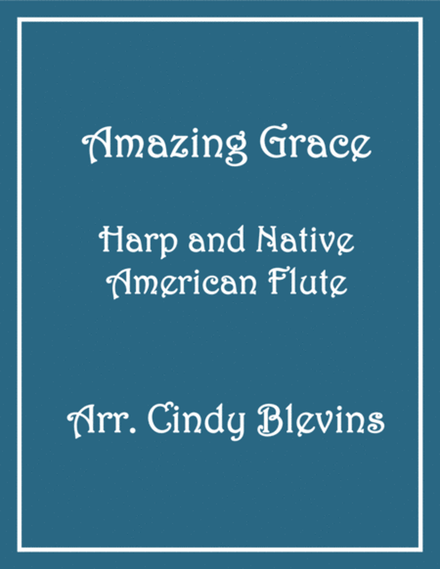 Amazing Grace, for Harp and Native American Flute image number null
