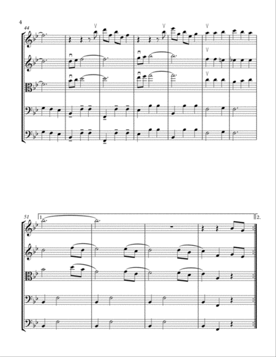 Silver Bells Silver Bells String Orchestra scores gallery preview page 5