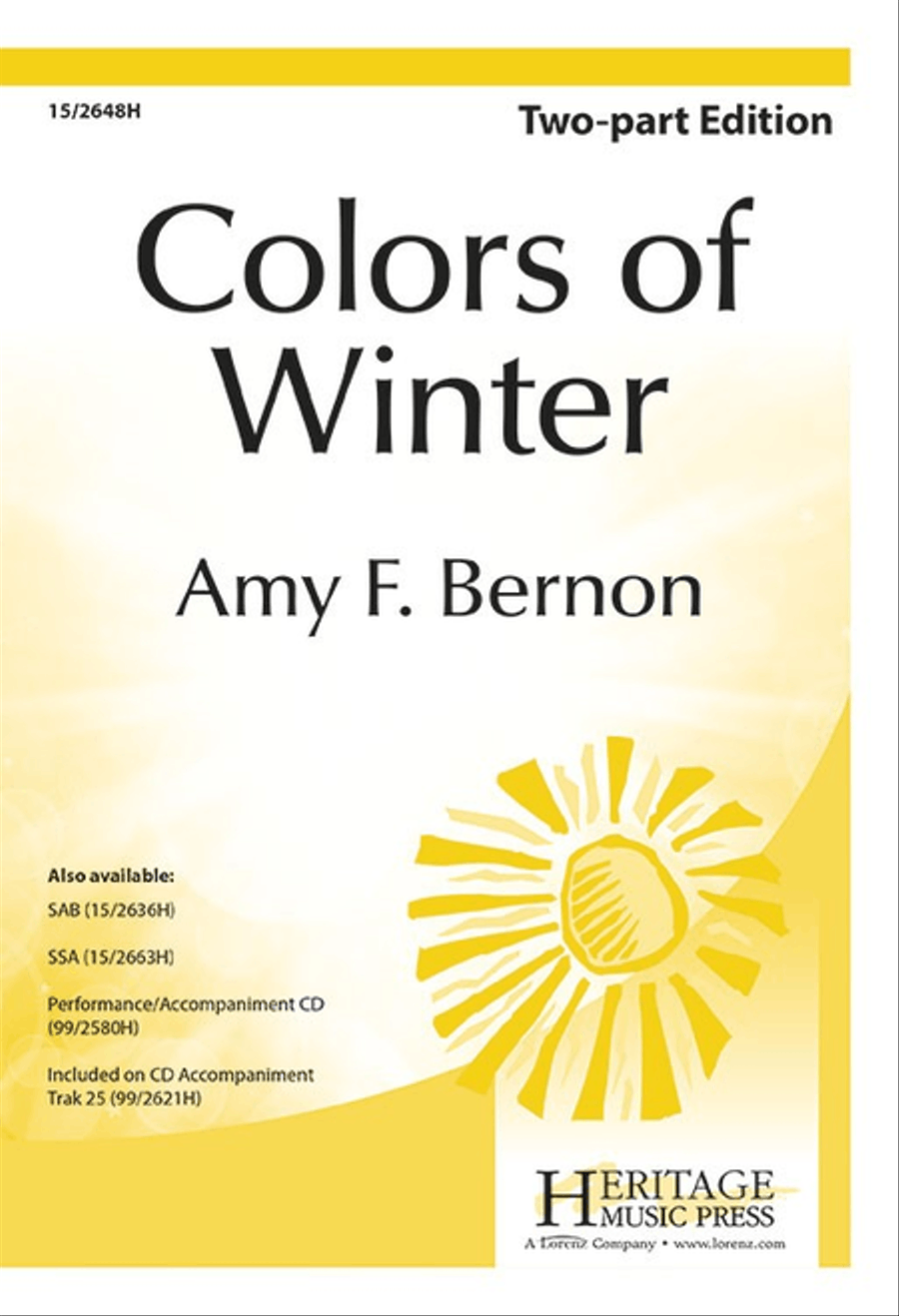 Colors of Winter 2-Part scores gallery preview page 1