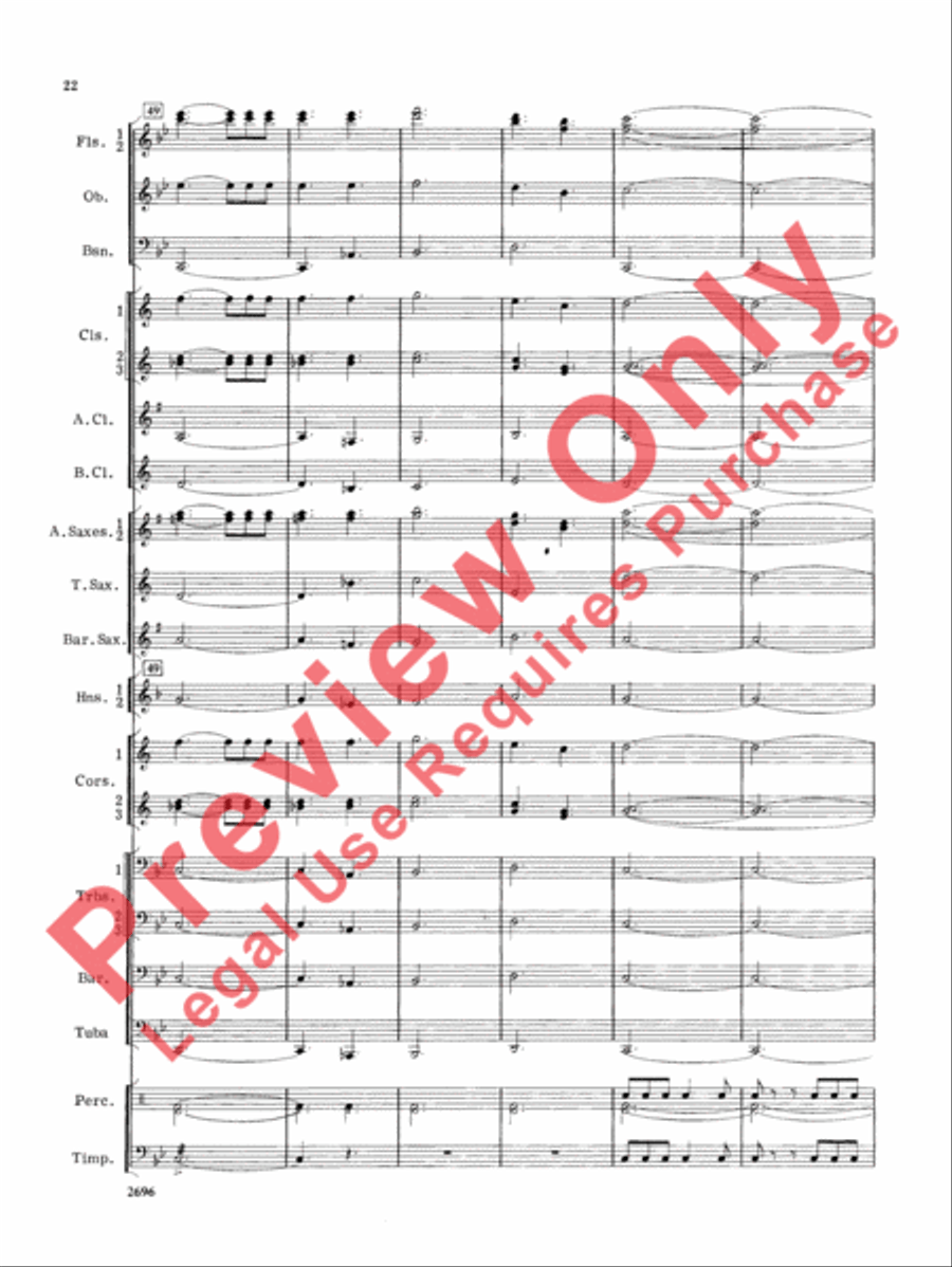 Hudson River Suite Hudson River Suite Concert Band scores gallery preview page 23