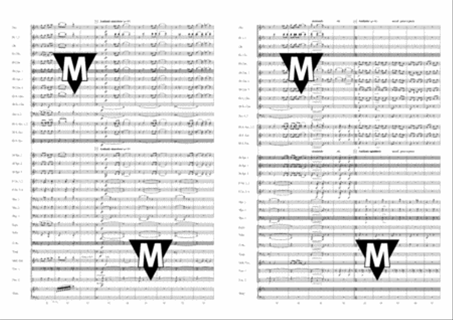 Old Russian Romances Concert Band scores gallery preview page 18