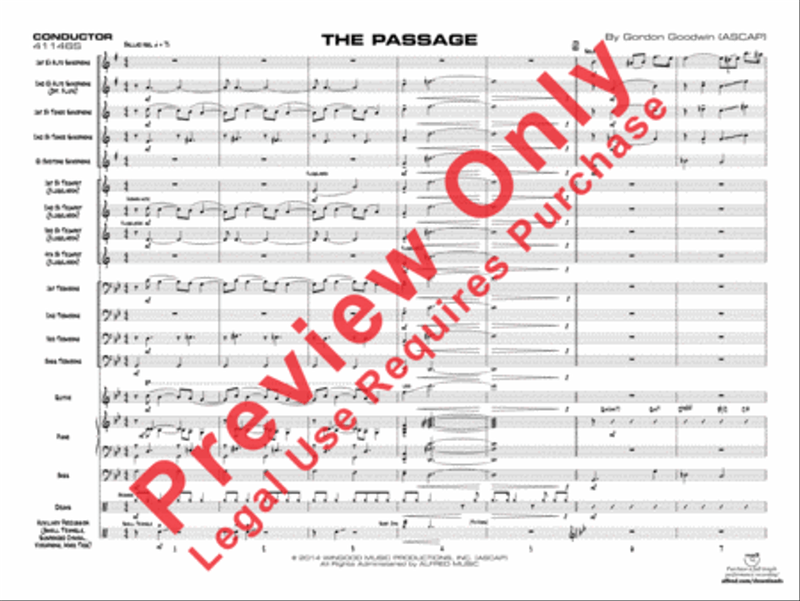 The Passage The Passage Jazz Ensemble scores gallery preview page 20