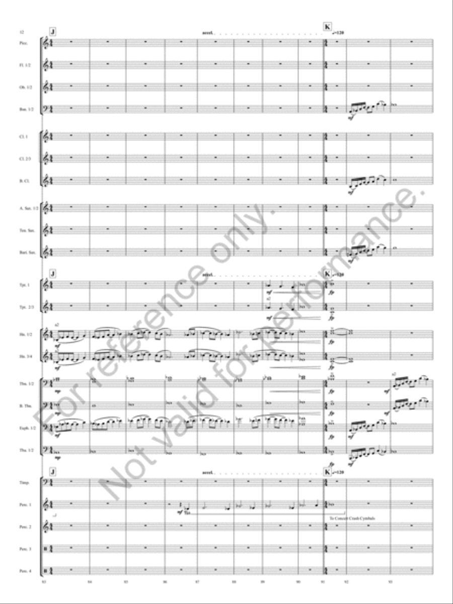 Reflections Reflections Concert Band scores gallery preview page 15