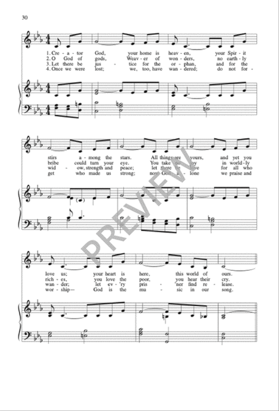 Sing No Empty Alleluias Sacred scores gallery preview page 27