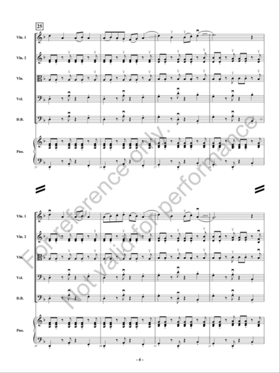 Strange Twists and Devious Turns String Orchestra scores gallery preview page 7