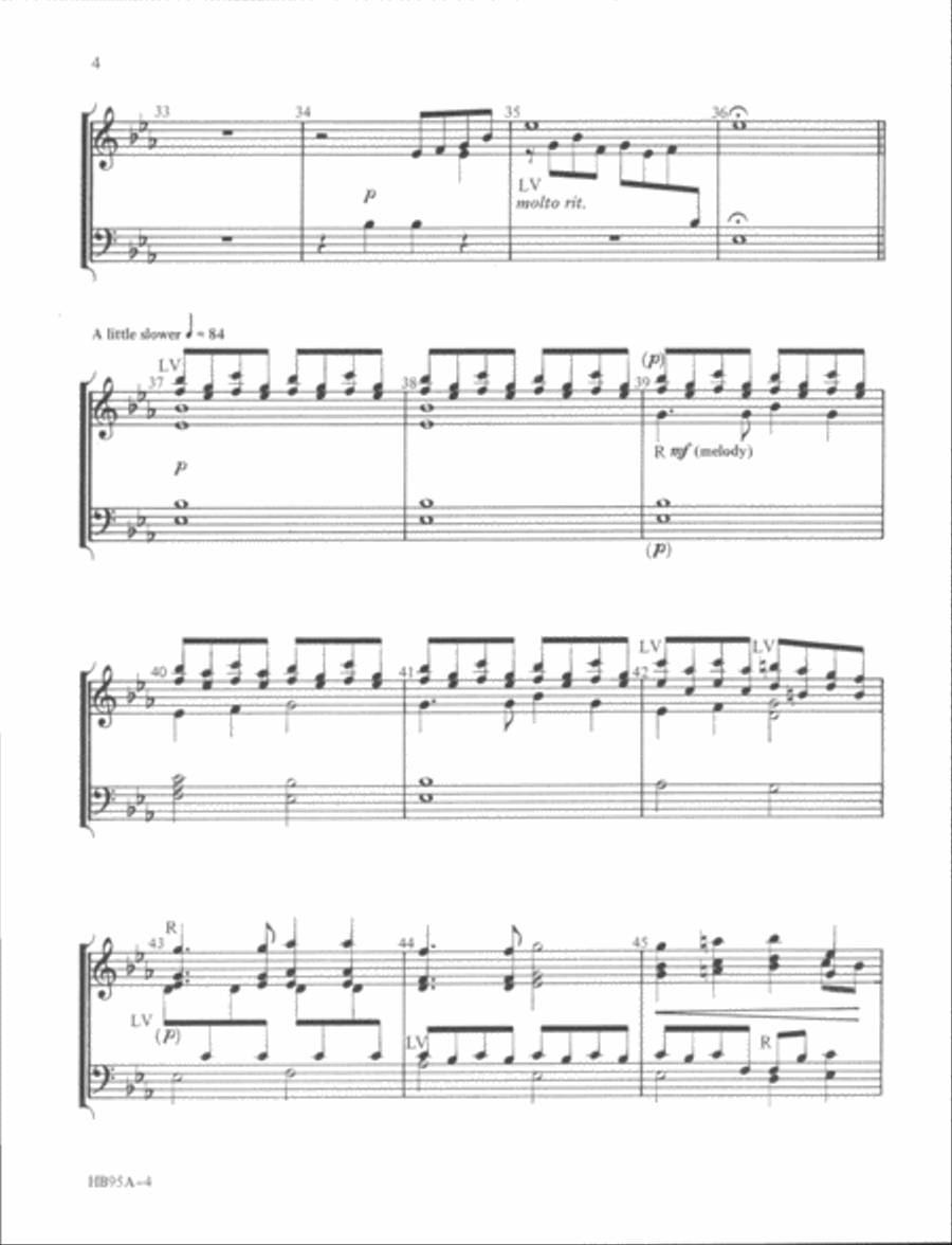 Come, Ye Thankful People, Come - handbell part Handbell Choir scores gallery preview page 4
