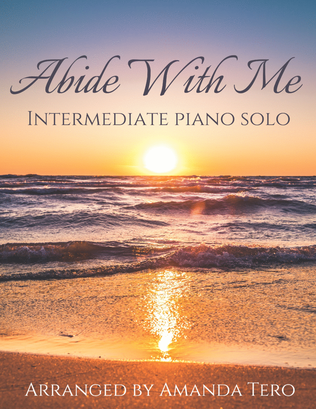 Book cover for Abide With Me Early Intermediate Piano Sheet Music