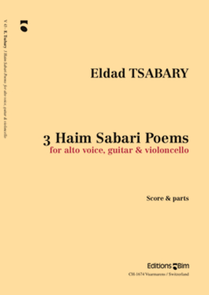 3 Haim Sabari Poems
