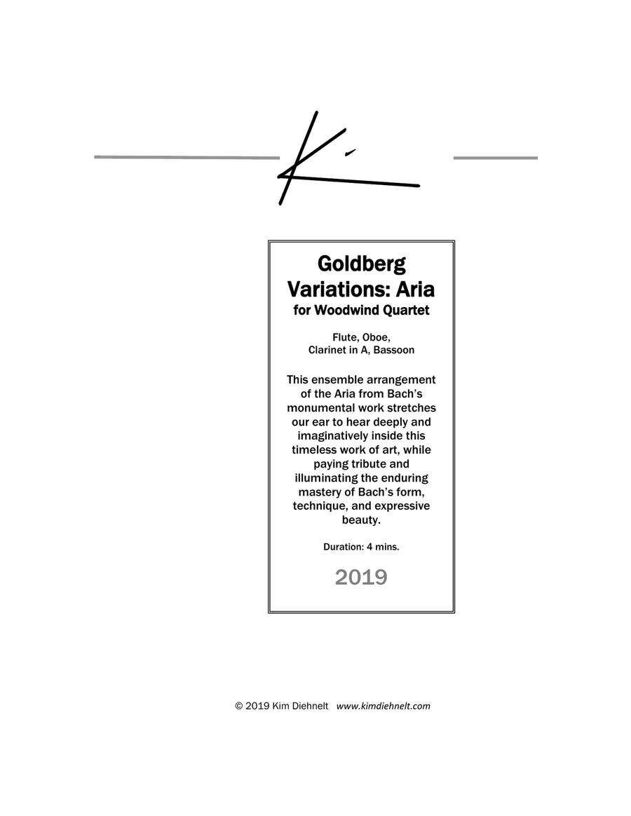 Bach: Goldberg Variations 