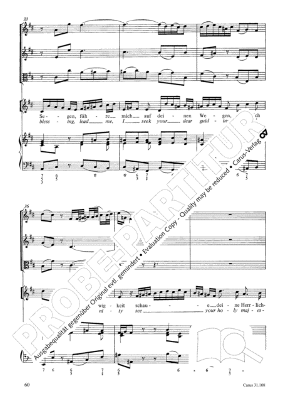 Now it is good, that I am leaving (Es ist euch gut, dass ich hingehe) ATB scores gallery preview page 61