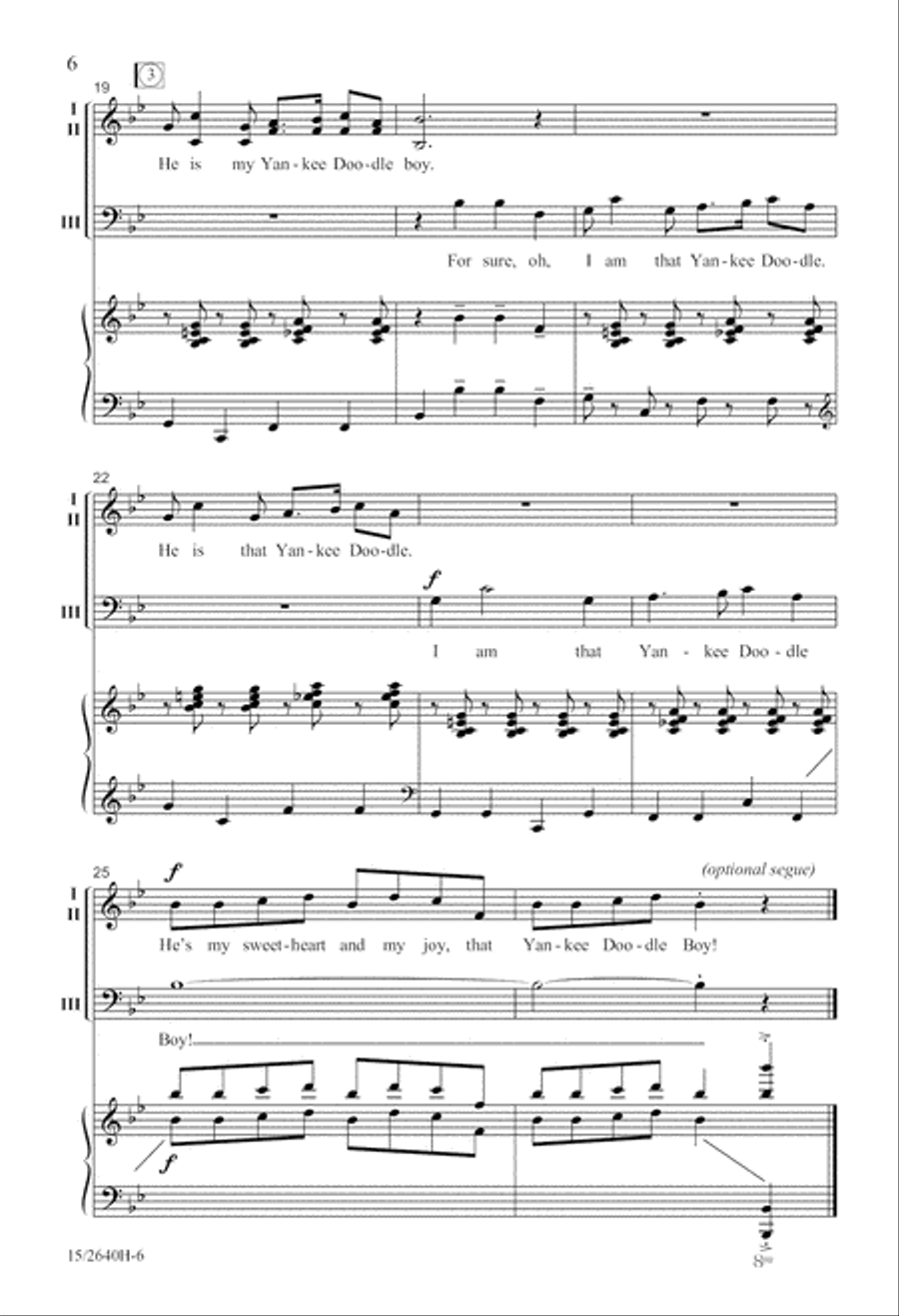 Here's Two Cohan! Here's Two Cohan! 3-Part scores gallery preview page 7