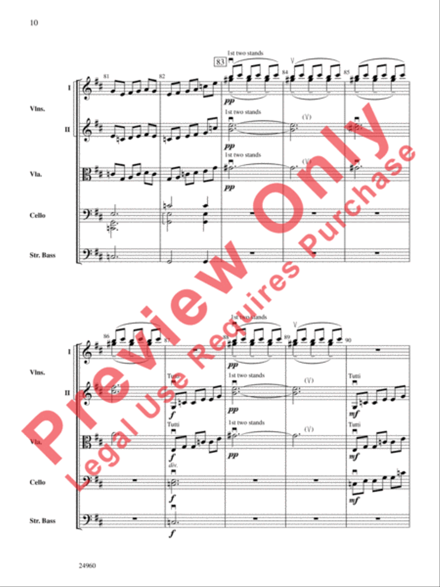 Helium String Orchestra scores gallery preview page 11