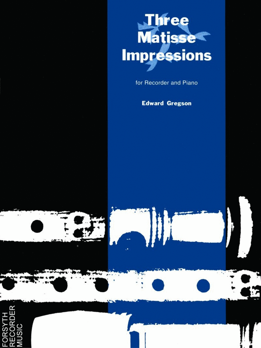 Three Matisse Impressions Alto Recorder scores gallery preview page 1