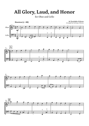 All Glory, Laud, and Honor (for Oboe and Cello) - Easter Hymn