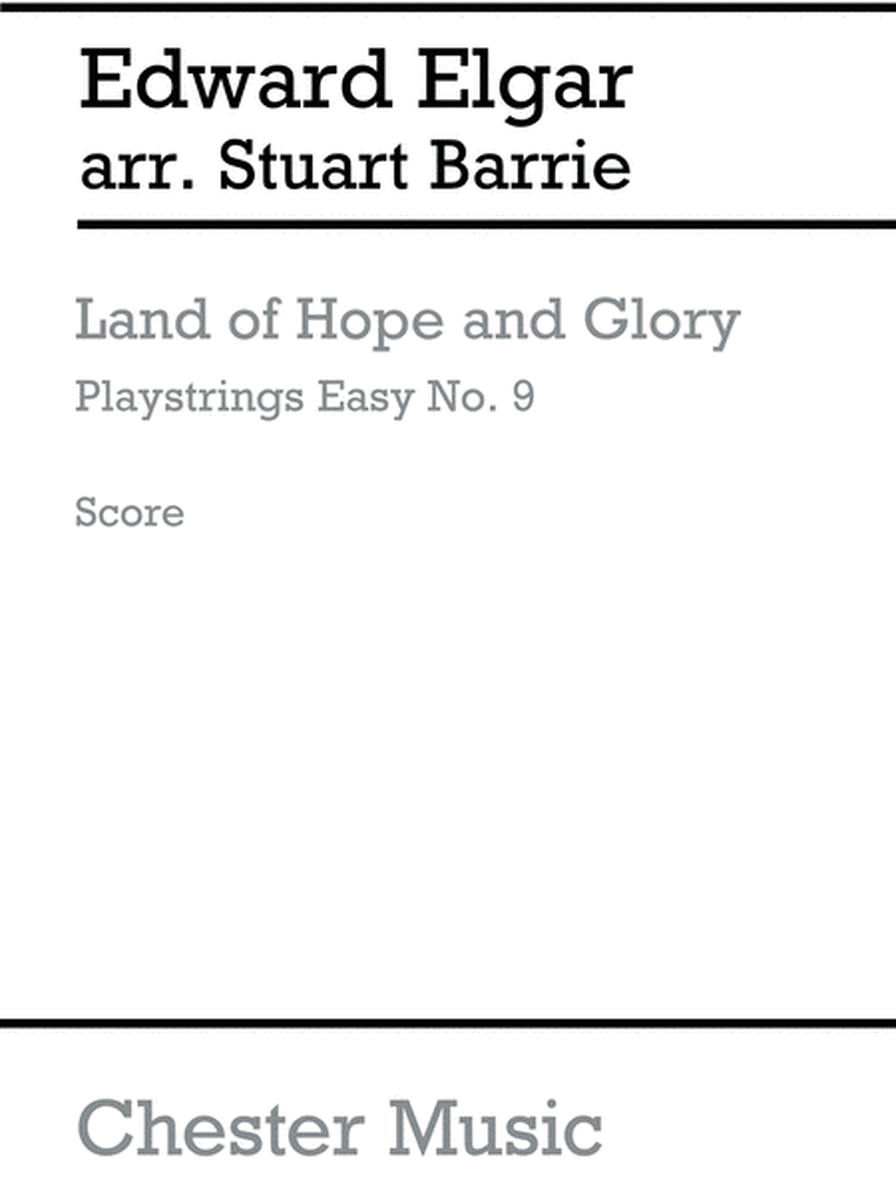 Playstrings Easy No. 9: Land Of Hope And Glory