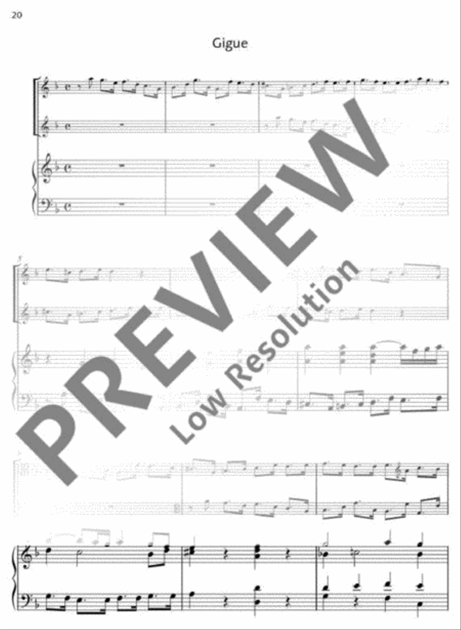 Partita VII Viola scores gallery preview page 21